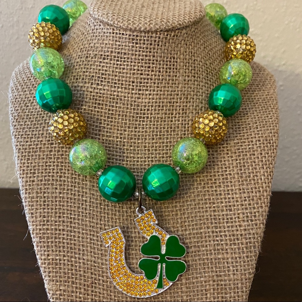 Shamrock Bubblegum Necklace